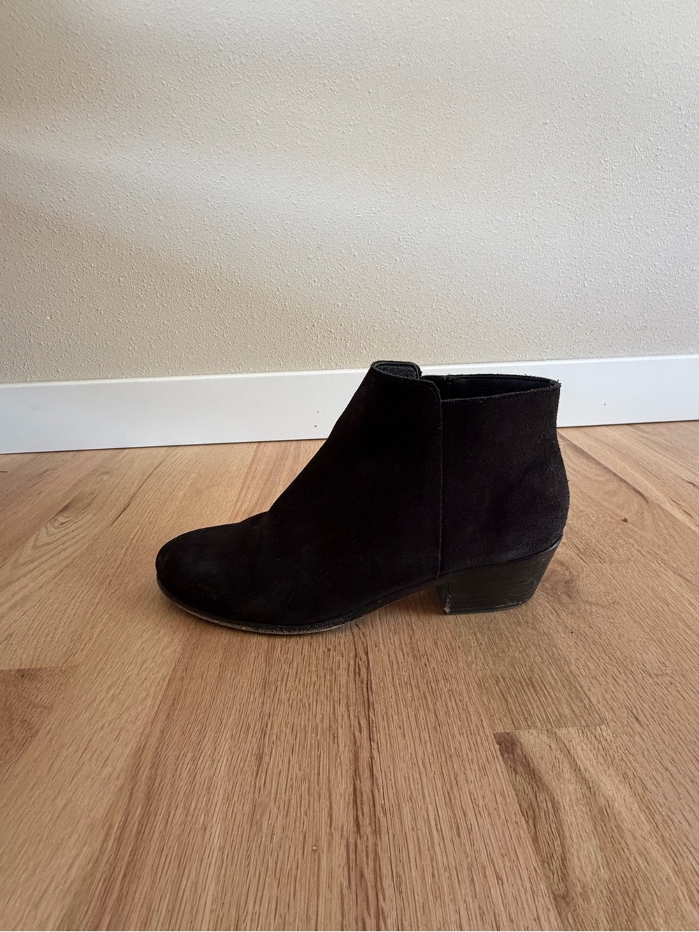 Thursday Boot Company Black Suede Ankle Booties